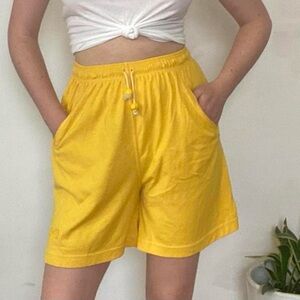 Paris Sport yellow shorts